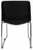 300 lb. Capacity Black Premium Padded Ganging Stack Chair