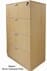 4-Drawer Laminate Lateral Files
