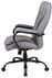 400 Lbs. Capacity Gray Polyurethane Big & Tall Executive Chair