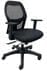Advanced Elastic Mesh Ergo Chair w/Seat Slide in Black