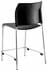 Black Stackable Cafe Stool - 24