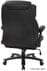 Extra Wide Office Chair w/ 400 lb. Capacity in Black Leather w/25