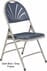 Fan-Back Polypropylene Folding Chair - 480 lb Capacity