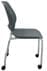 Gray 300 lb. Capacity Mobile Stacking Classroom Chair