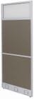1-1/4&quot Thick Single Raceway Office Panels - 24&quotW x 67&quotH Glass Window Office Panel - See Other Sizes