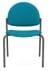 Chat Stackable Armless Guest Chair in Standard Fabric/Vinyl