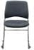 Gray 300 lb. Capacity Premium Padded Ganging Stacking Chair