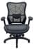 Contour-XL Black Mesh Back Big & Tall Desk Chair with Flip Arms and 24