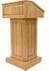 Solid Oak Counselor Lectern