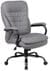 400 Lbs. Capacity Gray Polyurethane Big & Tall Executive Chair
