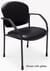 Antimicrobial Vinyl Guest Chair with Casters & Glides