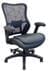 Contour-XL Black Mesh Back Big & Tall Desk Chair with Flip Arms and 24