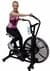 Total Fitness Set with 5-50 lb. Dumbbell Set w/ Storage Rack and Air Resistance Bike