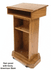 Solid Oak Podium