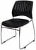 300 lb. Capacity Black Premium Ganging Stacking Chair