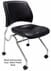 300-Pound Capacity Padded Flip Seat Nesting Chair