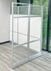 7.5' Long White Office Panel Wall Set with 60