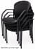 Antimicrobial Vinyl Guest Chair with Casters & Glides