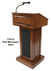 Counselor Evolution Solid Wood Sound Lectern 