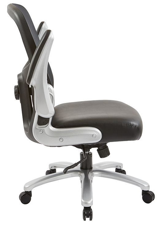 big and tall office chair with flip up arms