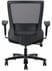 400 Lbs. Capacity Big & Tall Black Mesh Desk Chair w/Adjustable Arms