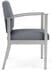 Amherst Steel Frame Arm Chair in Standard Fabric or Vinyl
