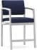 Lenox Steel Hip Chair in Standard Fabric/Vinyl