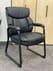 400 Lbs. Capacity Heavy Duty Leather Guest / Reception Chair