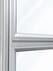 7-Foot Full Clear Glass Office Panels - 24