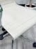 8'x4' Charcoal Rectangular Conference Table w/Ivory Modern Classic Leather Chairs