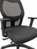 Advanced Elastic Mesh Ergo Chair w/Seat Slide in Black