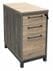 Contrasts Rustic Freestanding Box/Box/File Pedestal