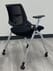Mesh Back Flip Seat Nesting Chair