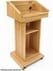 Solid Oak Counselor Lectern