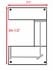 Urban Walnut Rectangular U-Shaped Workstation, Height Adjustable L-Surface & 3 Drawers - 71