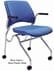 300-Pound Capacity Padded Flip Seat Nesting Chair w/ Armrests