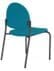 Chat Stackable Armless Guest Chair in Standard Fabric/Vinyl