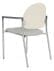 Chat Stackable Guest Chair in Upgrade Fabric/Healthcare Vinyl with Poly Backrest