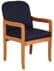 400 lb. Capacity Solid Oak Frame Waiting Room Chair