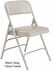 Triple Brace Vinyl Padded Steel Folding Chair - 480 lb Capacity
