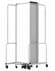 21'W x 6'H Whiteboard Folding Mobile Room Divider