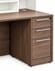 Optional Textured Laminate Box/Box/File Pedestal with Lock
