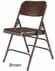 Triple-Brace Premium Steel Folding Chair - 480 lb Capacity