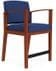 Amherst Wood Frame Hip Chair in Standard Fabric or Vinyl
