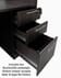 Charcoal Laminate Straight Front U-Workstation w/Hutch