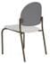 Chat Stackable Armless Guest Chair in Upgrade Fabric/Healthcare Vinyl