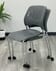 Gray 300 lb. Capacity Mobile Stacking Classroom Chair