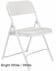 Premium Lightweight Plastic Folding Chair - 480 lb Capacity