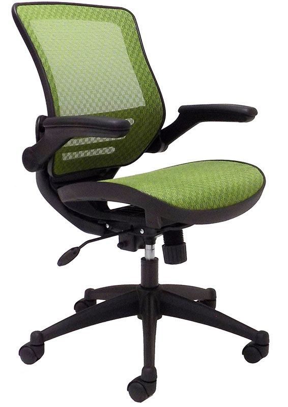 All Mesh Ergonomic Office Chair, Modern Task Chair With Arms