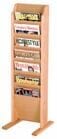 7 Pocket Freestanding Magazine Rack